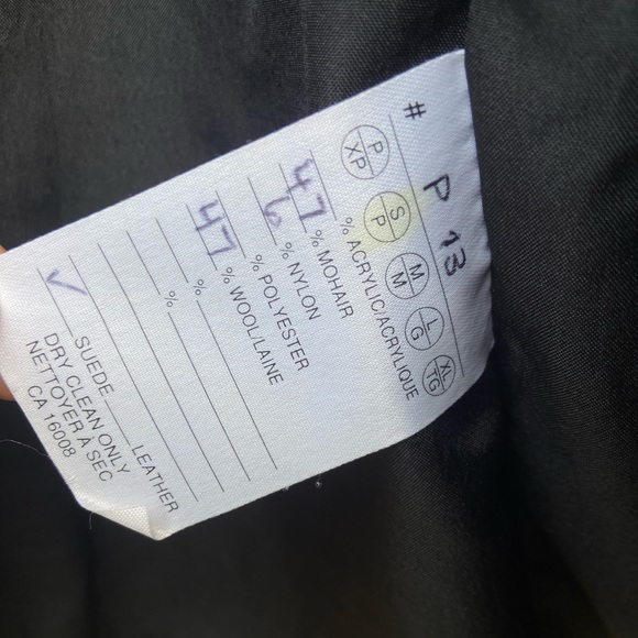 Rare Women's JINX SENIOR Handwoven Wool Suede Designer Jacket Colored - Picture 4 of 13